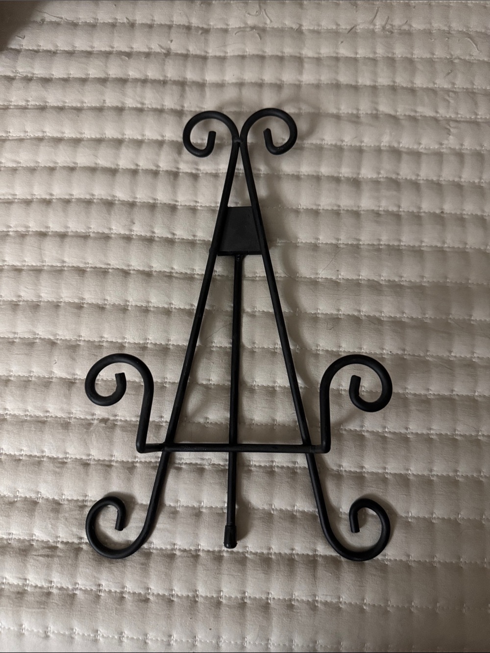 Black Decorative Iron Display Easel - Home Wall Decor